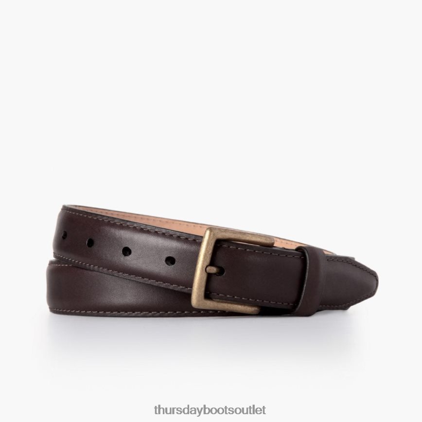pl Thursday Boots kobiety klasyczny skórzany pasek brązowy V64N62469 Akcesoria