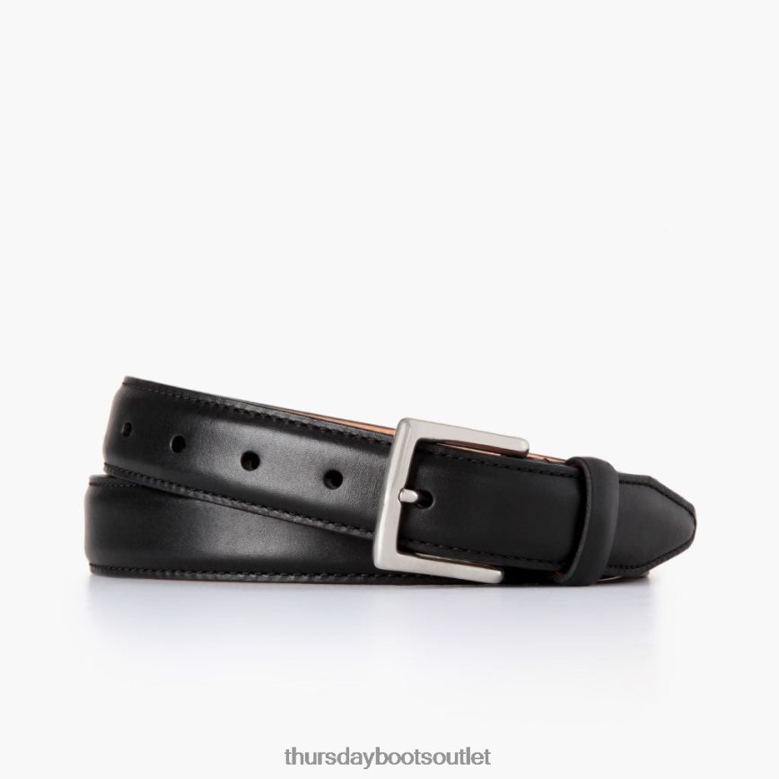 pl Thursday Boots kobiety klasyczny skórzany pasek czarny V64N62468 Akcesoria