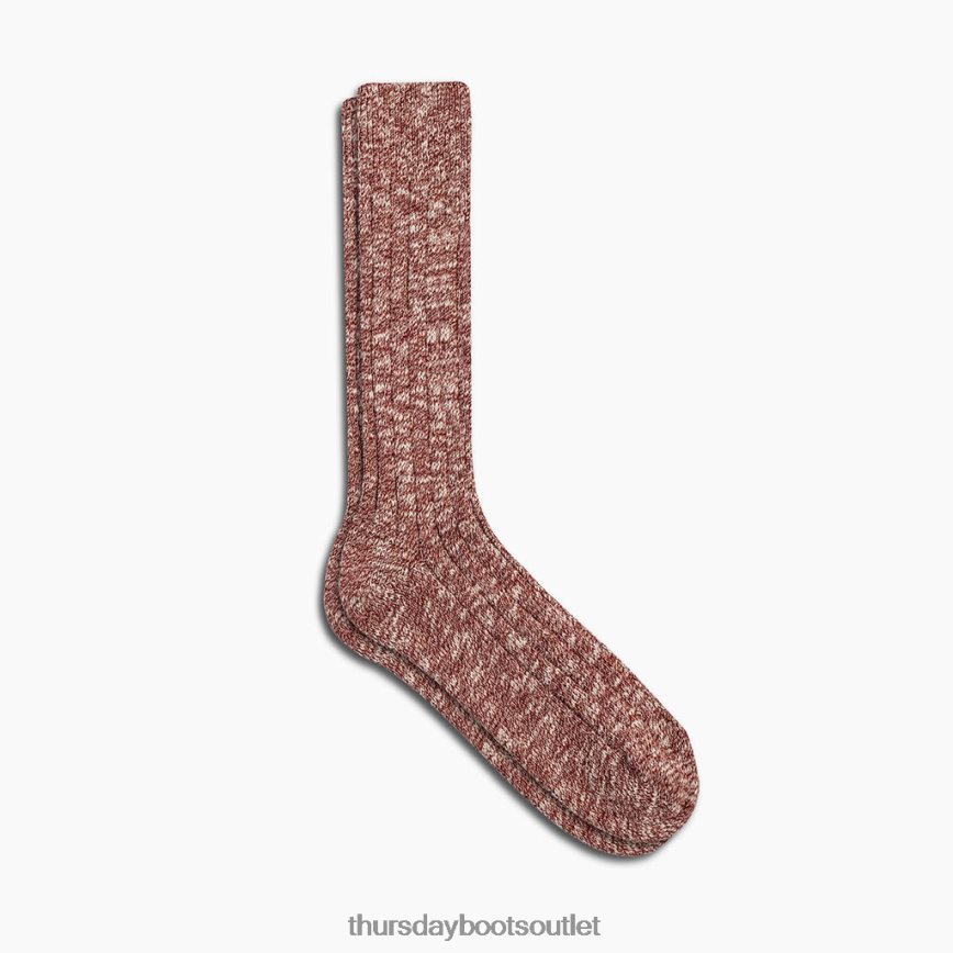 pl Thursday Boots kobiety sodello klasyczne skarpety do butów czerwony V64N62504 Akcesoria