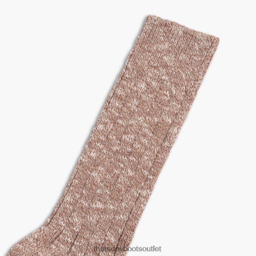 pl Thursday Boots kobiety sodello klasyczne skarpety do butów rudy V64N62507 Akcesoria