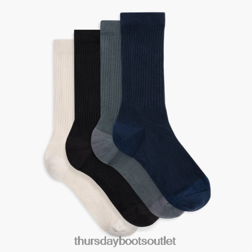pl Thursday Boots kobiety sodello klasyczne skarpety załogi neutralny V64N62530 Akcesoria