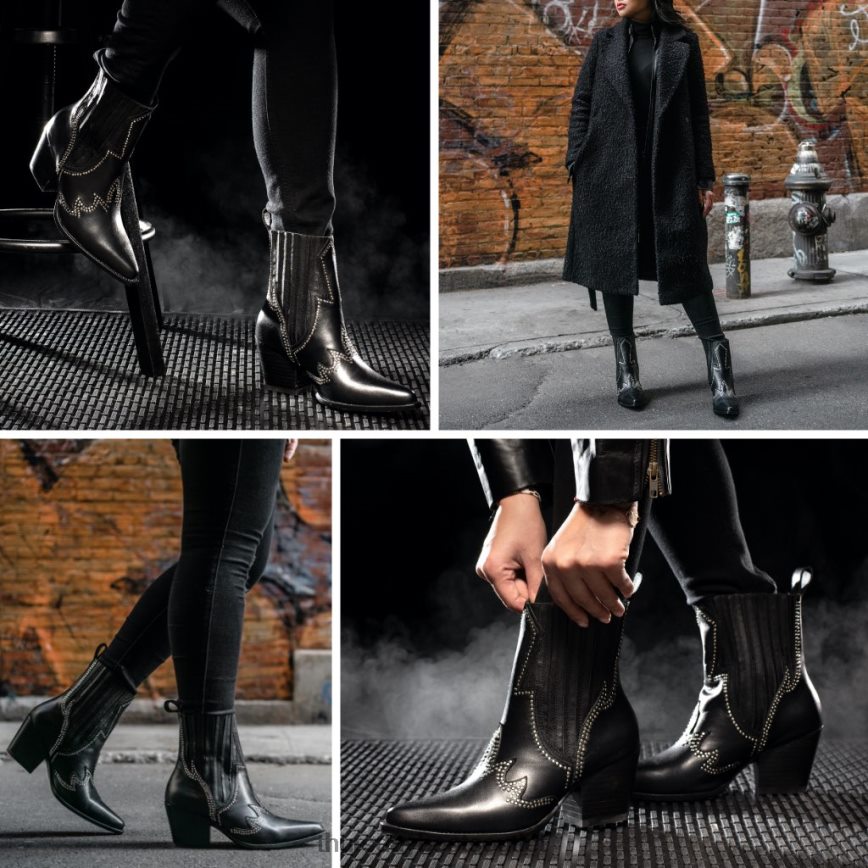 pl Thursday Boots kobiety Ikona czarny V64N62438 buty