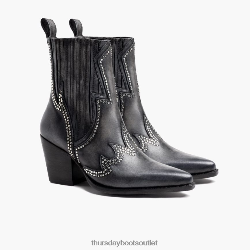 pl Thursday Boots kobiety Ikona zmartwiona szarość V64N62439 buty