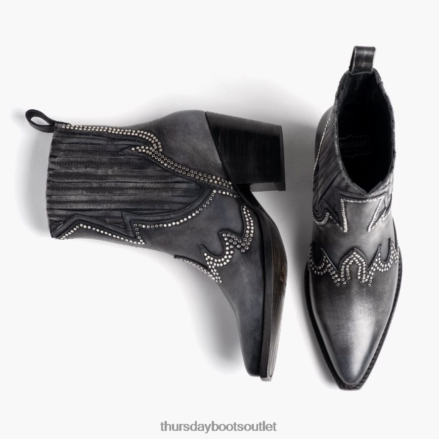 pl Thursday Boots kobiety Ikona zmartwiona szarość V64N62439 buty