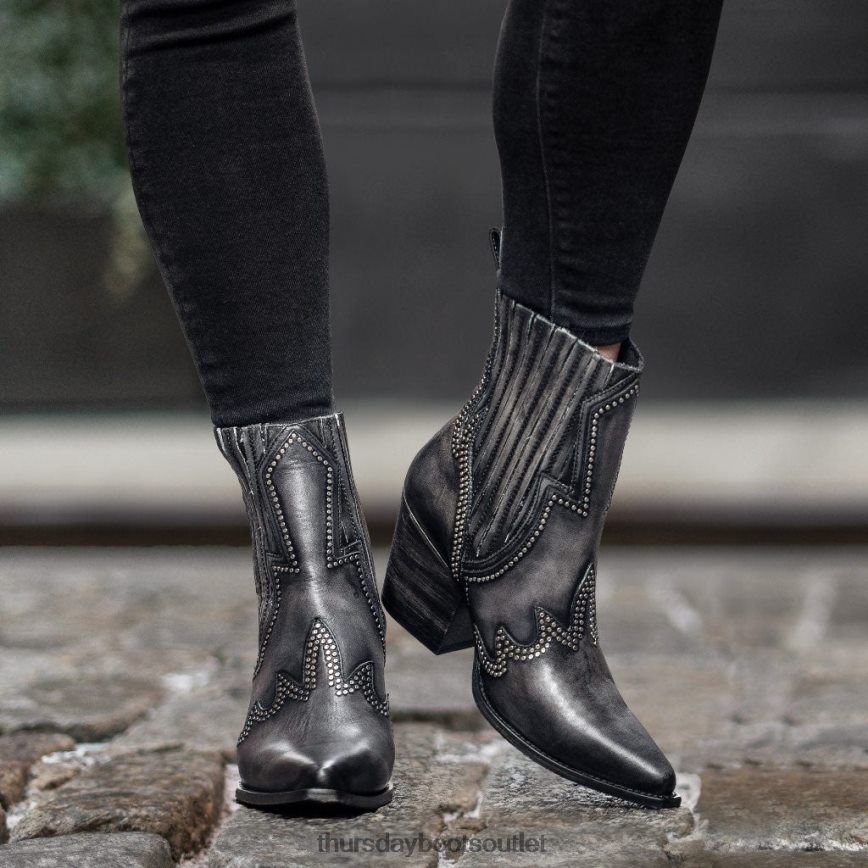 pl Thursday Boots kobiety Ikona zmartwiona szarość V64N62439 buty