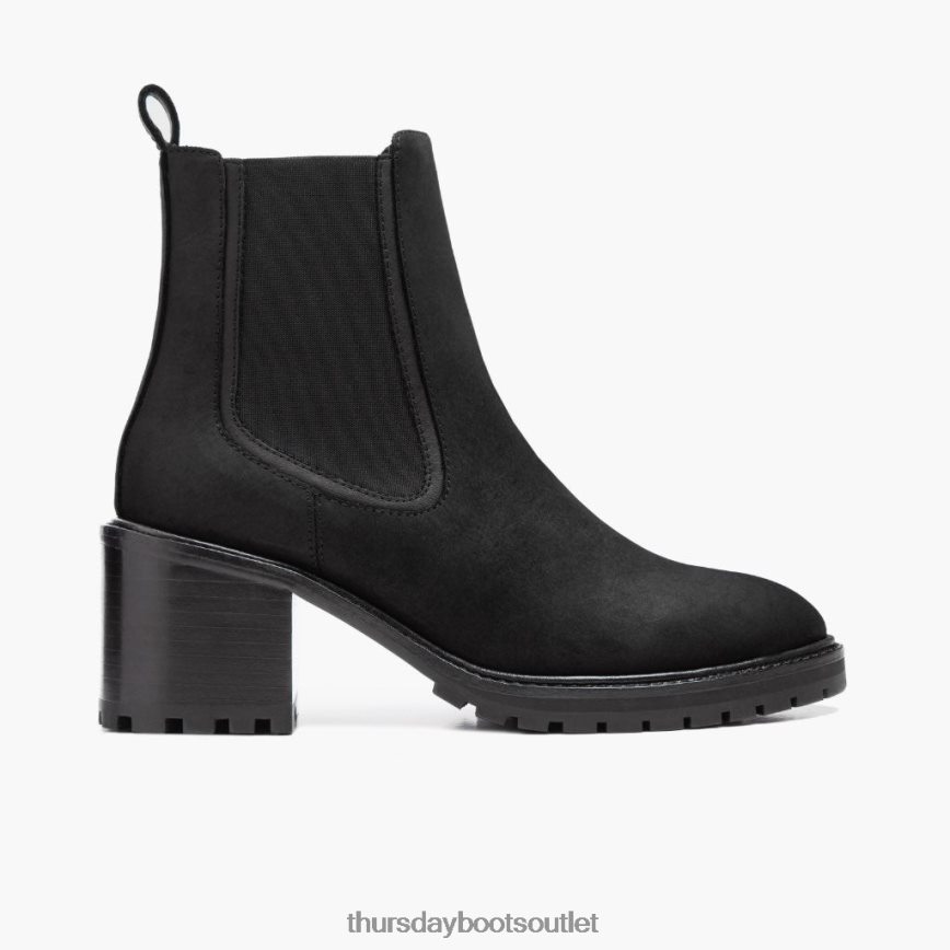 pl Thursday Boots kobiety Nokaut czarny mat V64N62342 buty