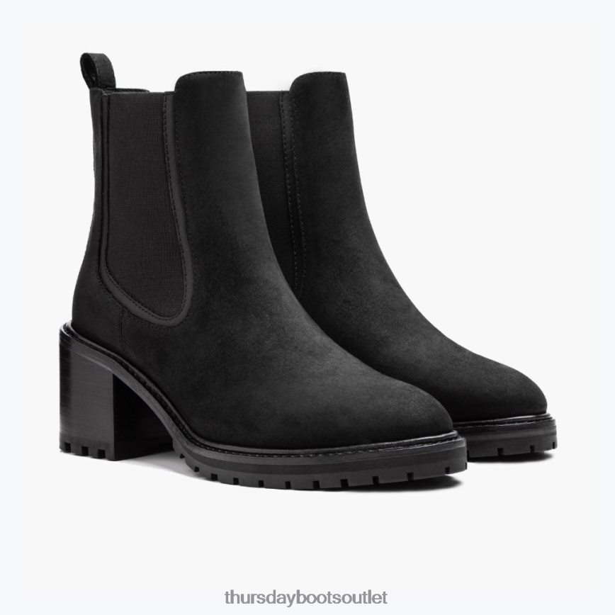 pl Thursday Boots kobiety Nokaut czarny mat V64N62342 buty