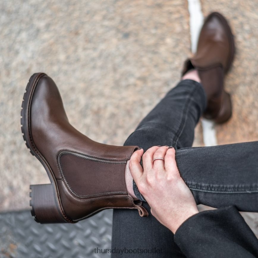 pl Thursday Boots kobiety Nokaut czekolada V64N62344 buty