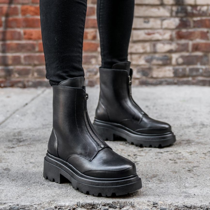 pl Thursday Boots kobiety Platforma Rydera czarny V64N62367 buty