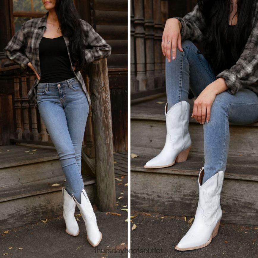 pl Thursday Boots kobiety Sierra biały V64N62393 buty