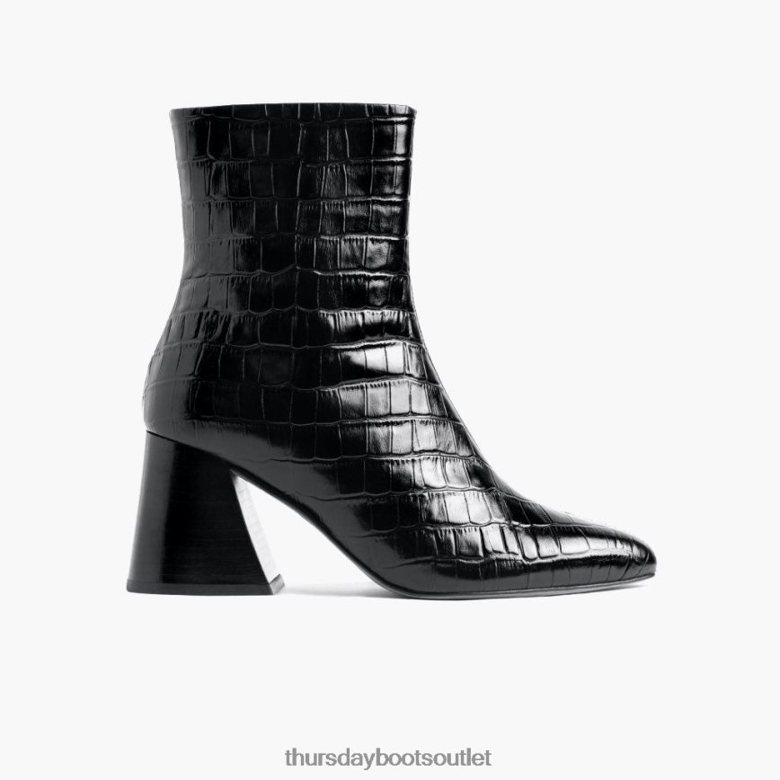 pl Thursday Boots kobiety łamacz serc czarny krokodyl V64N62435 buty