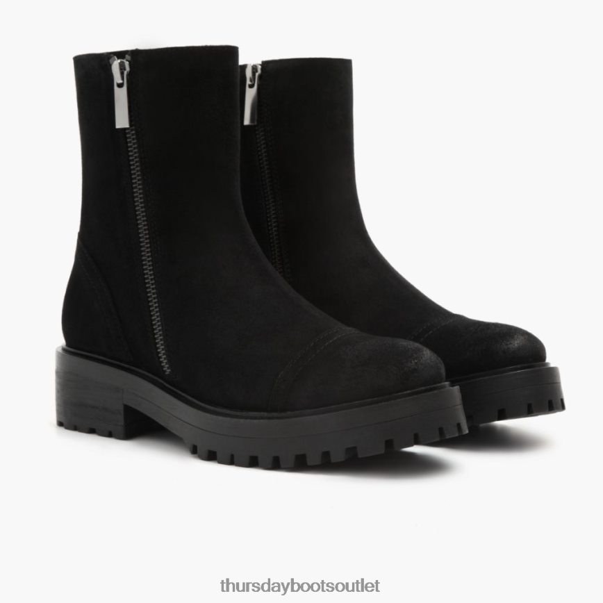 pl Thursday Boots kobiety bombowiec czarny V64N62409 buty