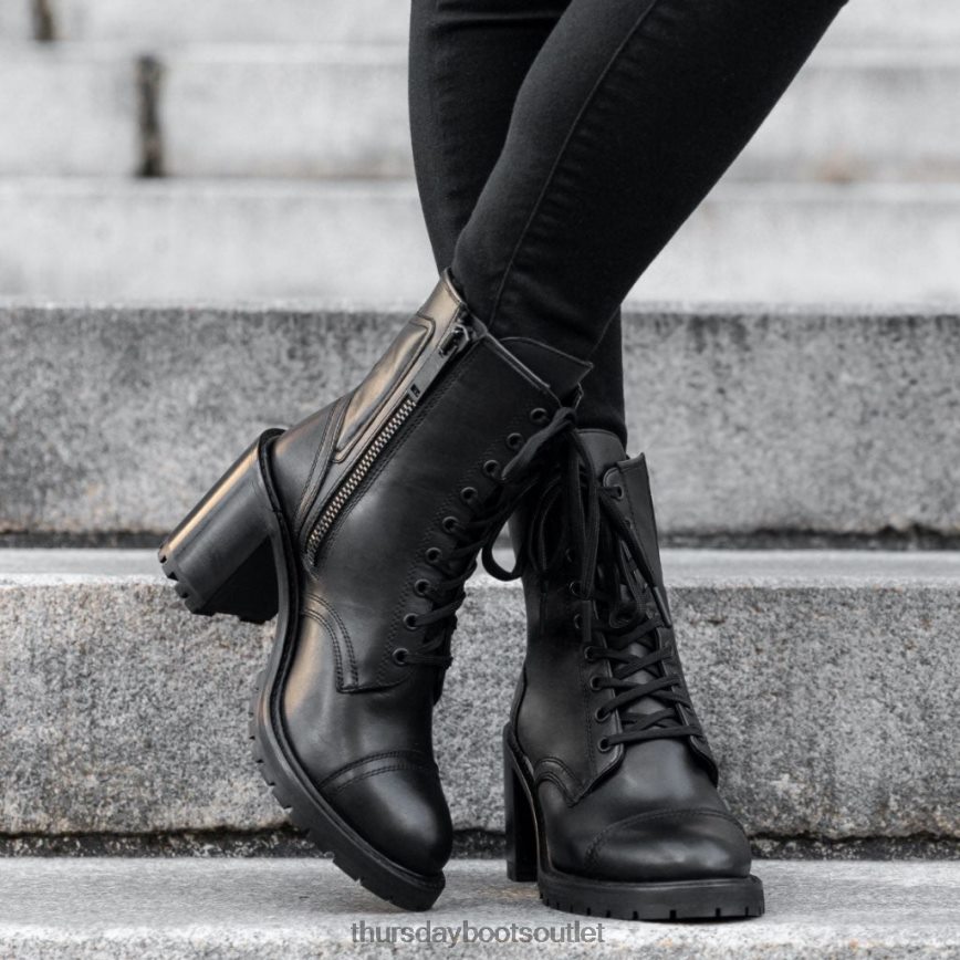 pl Thursday Boots kobiety buntownik czarny V64N62405 buty