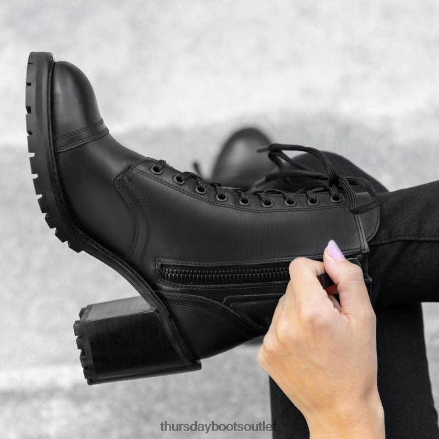 pl Thursday Boots kobiety buntownik czarny V64N62405 buty