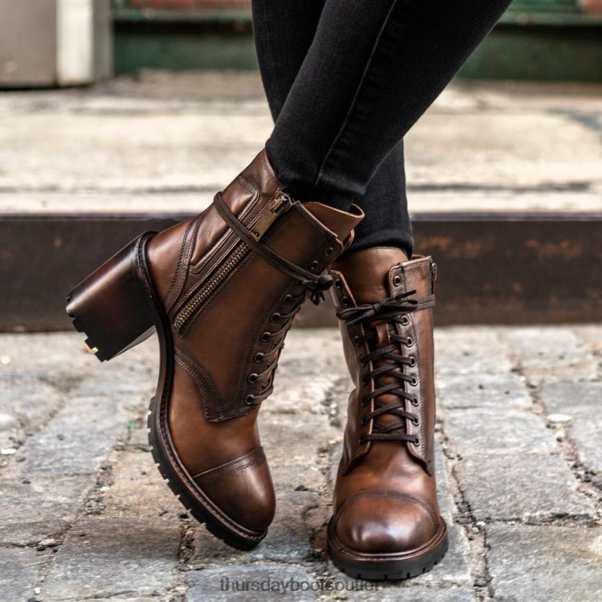 pl Thursday Boots kobiety buntownik orzech włoski V64N62408 buty