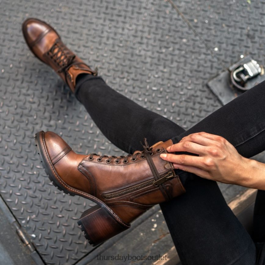 pl Thursday Boots kobiety buntownik orzech włoski V64N62408 buty