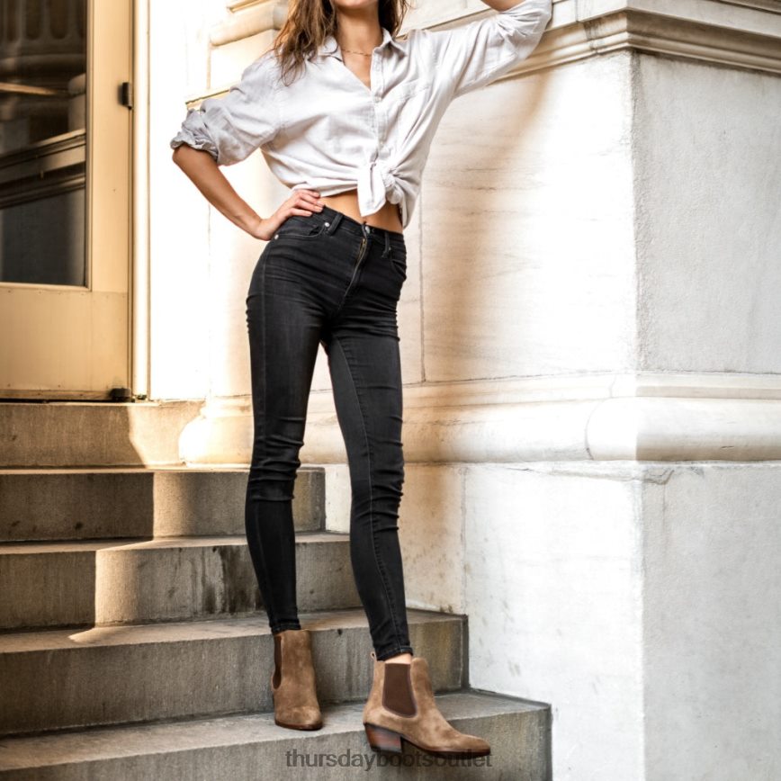 pl Thursday Boots kobiety but księżnej zakurzony V64N62336 buty