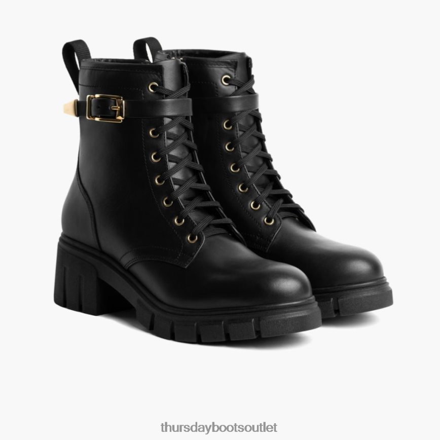 pl Thursday Boots kobiety coda czarne złoto V64N62366 buty