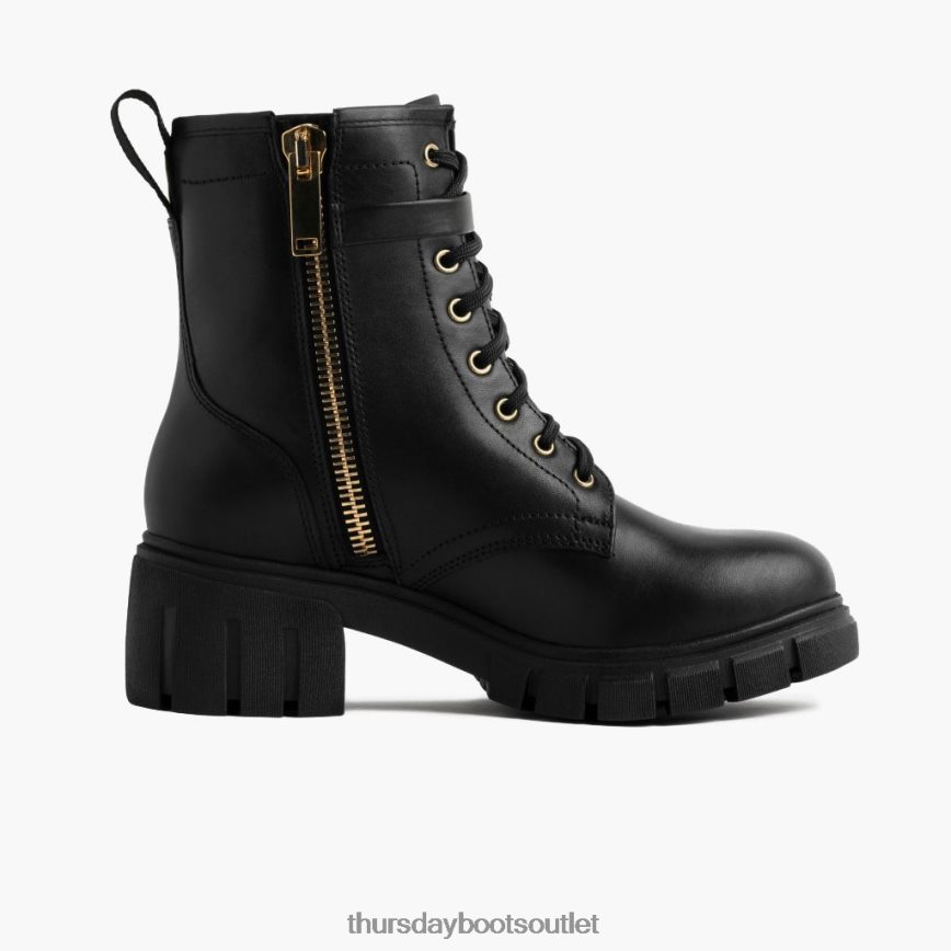 pl Thursday Boots kobiety coda czarne złoto V64N62366 buty