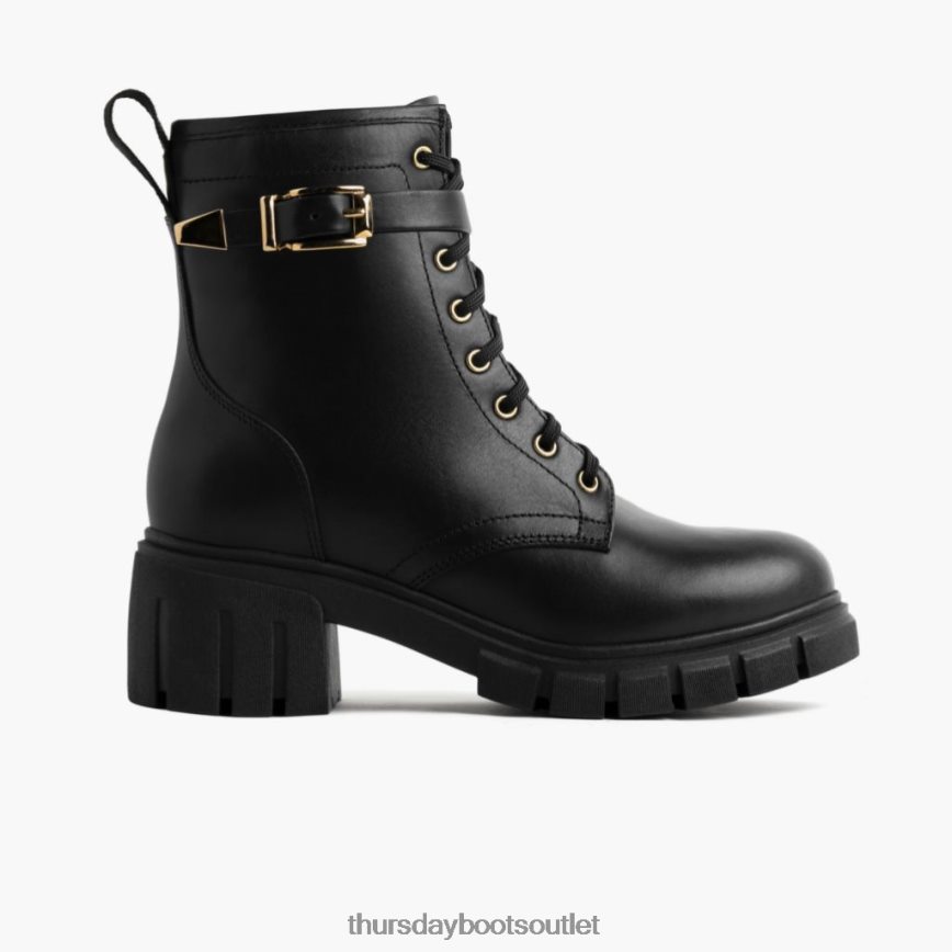 pl Thursday Boots kobiety coda czarne złoto V64N62366 buty