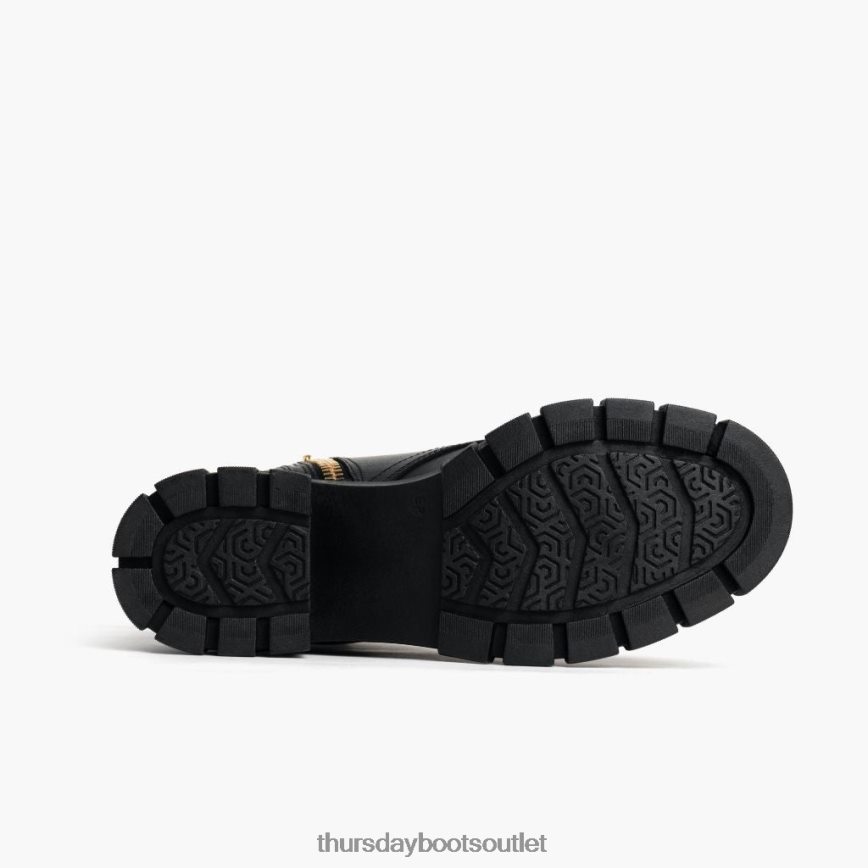 pl Thursday Boots kobiety coda czarne złoto V64N62366 buty