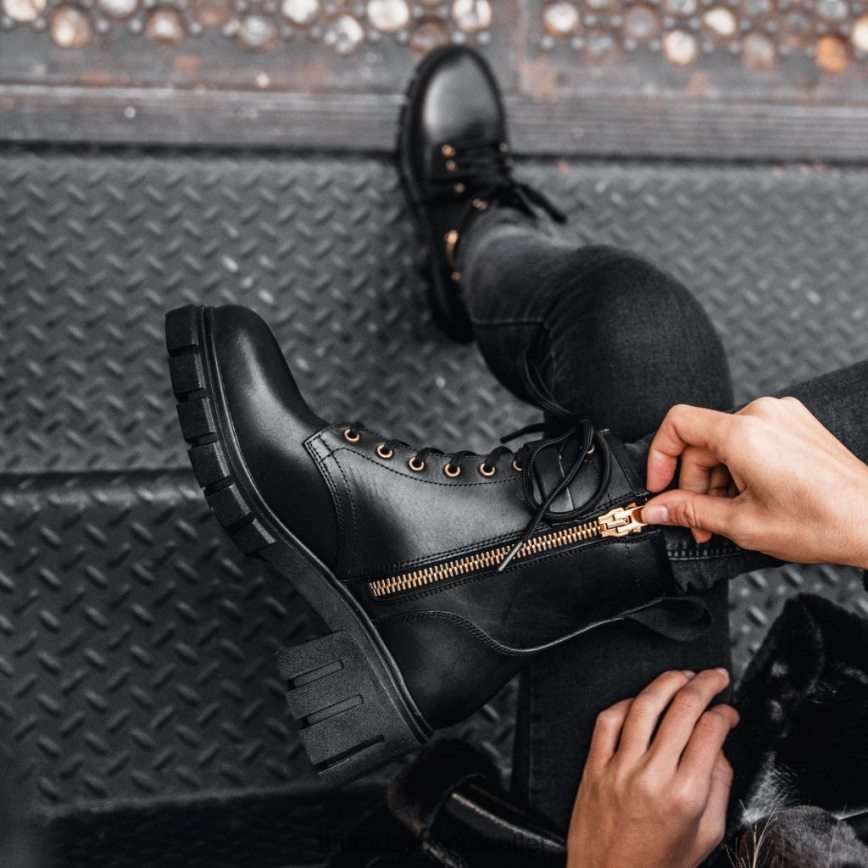 pl Thursday Boots kobiety coda czarne złoto V64N62366 buty