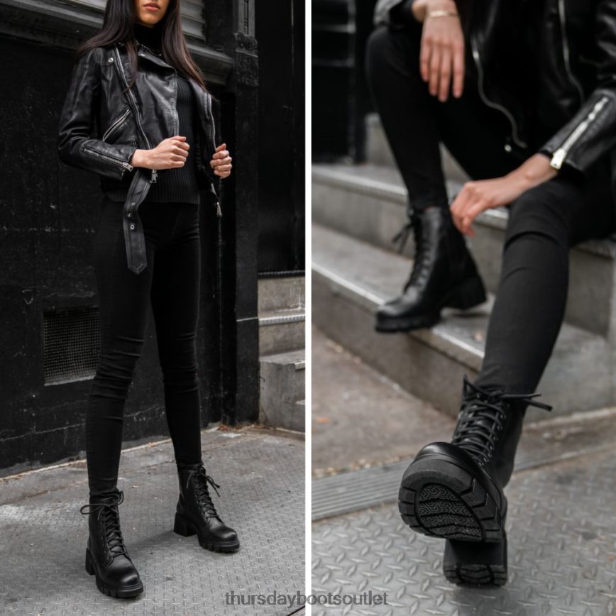pl Thursday Boots kobiety coda czarny V64N62363 buty