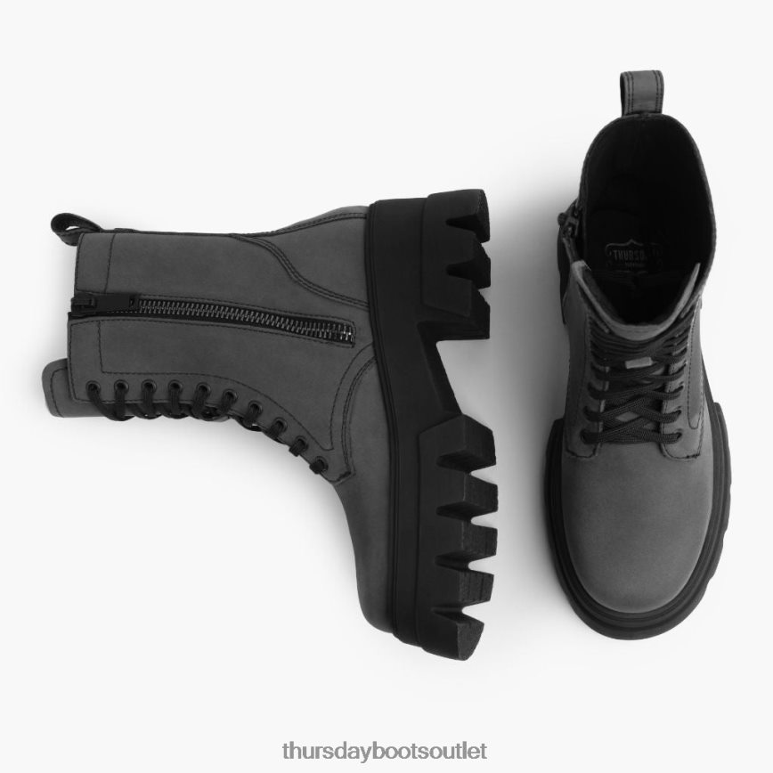 pl Thursday Boots kobiety dynastia szary mat V64N62411 buty