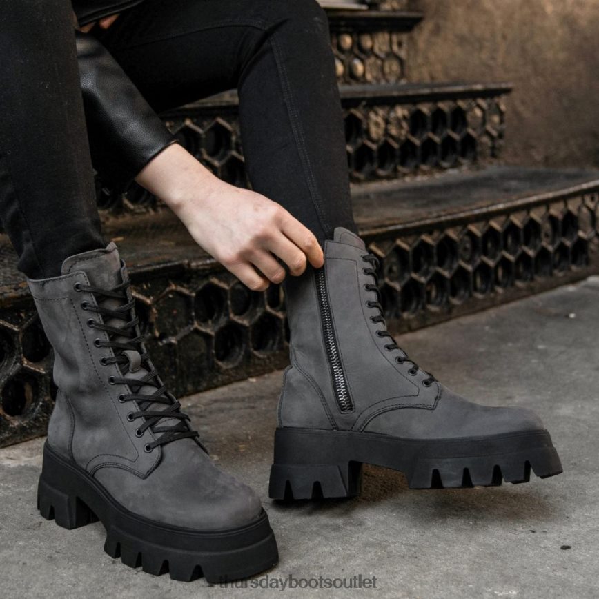 pl Thursday Boots kobiety dynastia szary mat V64N62411 buty