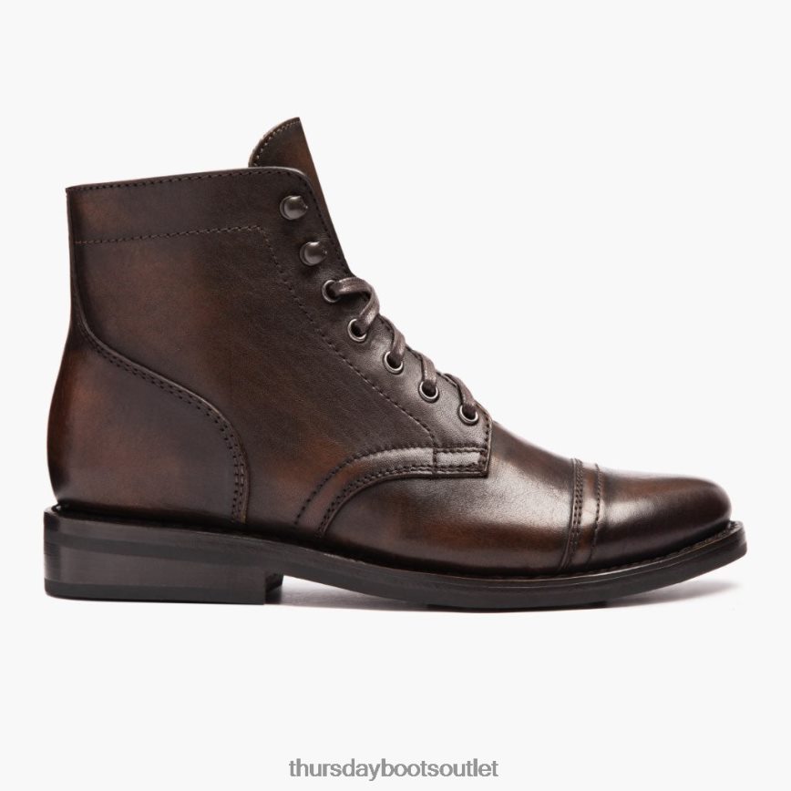 pl Thursday Boots kobiety kapitan czarna kawa V64N62355 buty