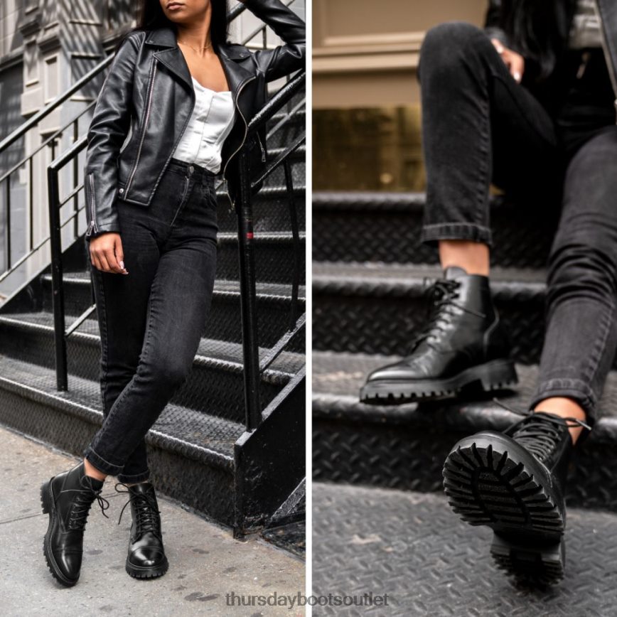 pl Thursday Boots kobiety kapitan czarny (edycja szturmowa) V64N62353 buty