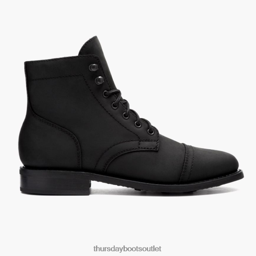 pl Thursday Boots kobiety kapitan czarny mat V64N62349 buty