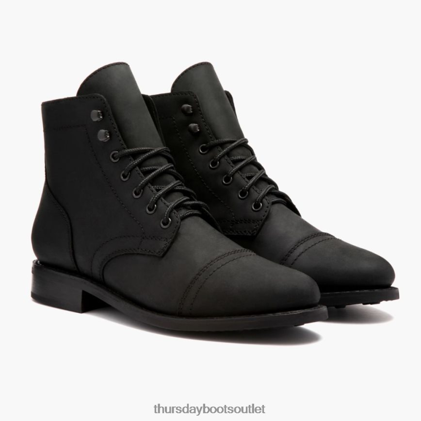 pl Thursday Boots kobiety kapitan czarny mat V64N62349 buty