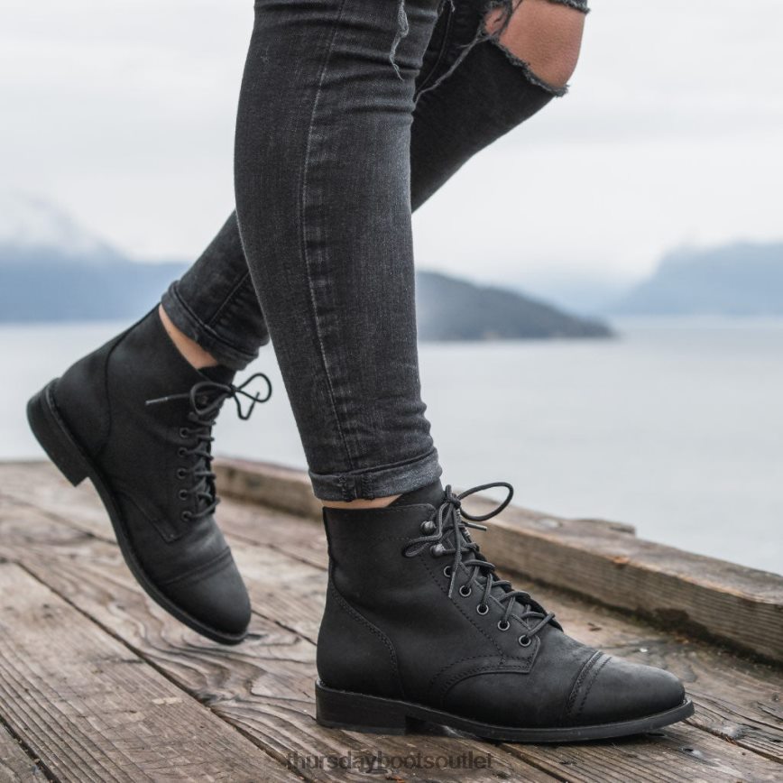 pl Thursday Boots kobiety kapitan czarny mat V64N62349 buty