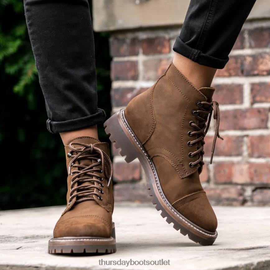 pl Thursday Boots kobiety kapitan opalenizna matowa V64N62354 buty