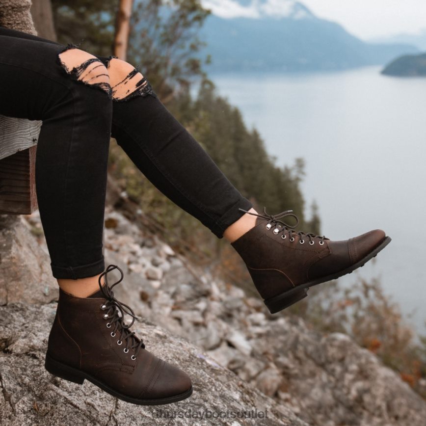 pl Thursday Boots kobiety kapitan tytoń V64N62350 buty