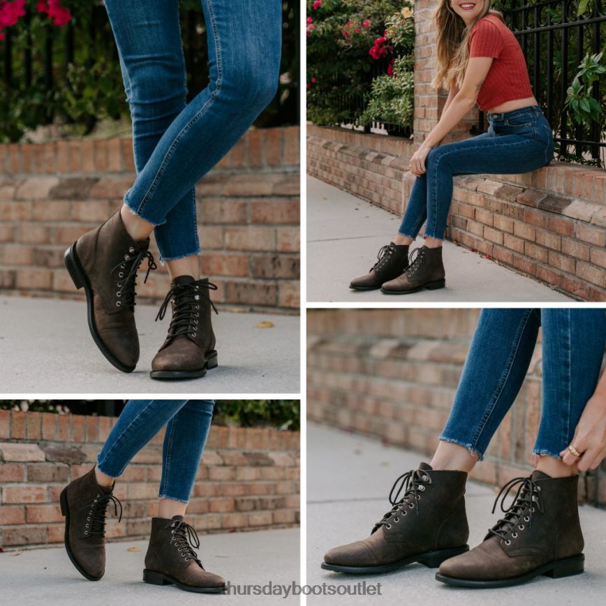 pl Thursday Boots kobiety kapitan tytoń V64N62350 buty