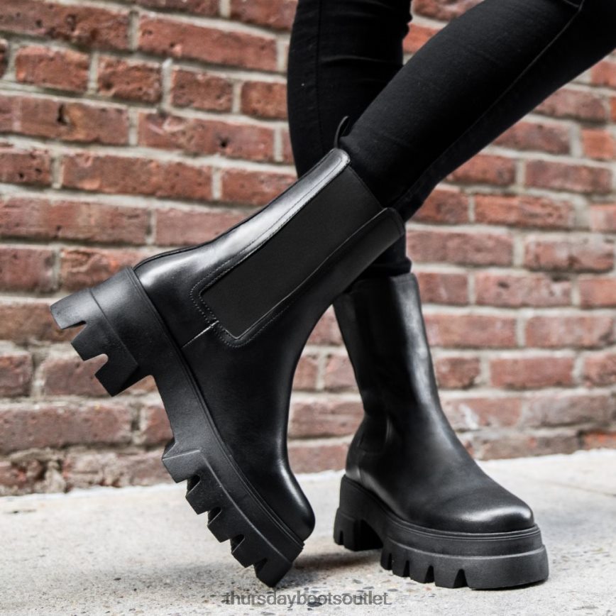 pl Thursday Boots kobiety królować czarny V64N62347 buty