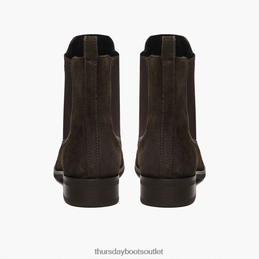 pl Thursday Boots kobiety księżna ciemnooliwkowy zamsz V64N62325 buty