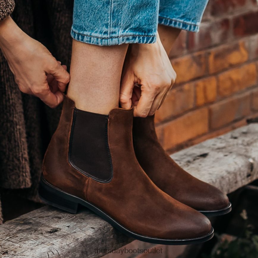 pl Thursday Boots kobiety księżna glazurowany imbir V64N62328 buty