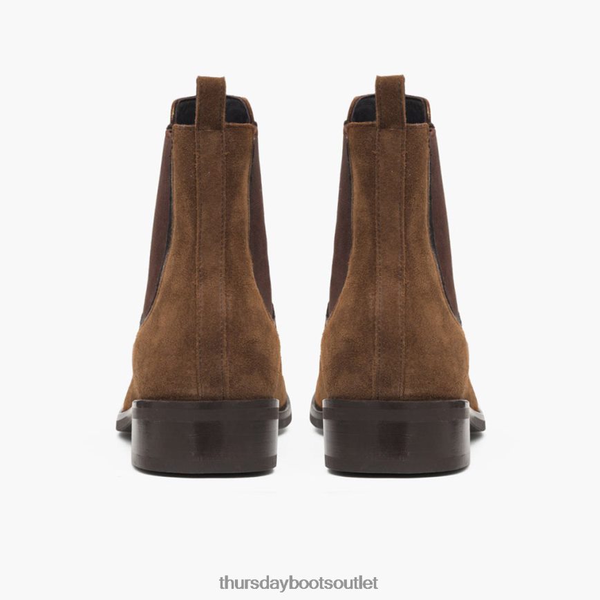 pl Thursday Boots kobiety księżna koniakowy zamsz V64N62329 buty