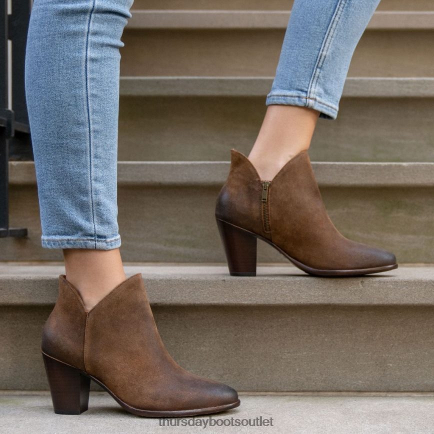 pl Thursday Boots kobiety przedmieścia kasztanowy V64N62386 buty