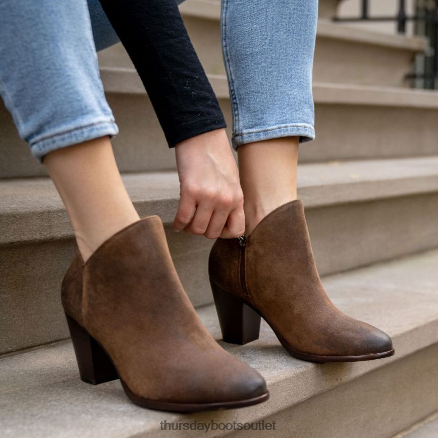 pl Thursday Boots kobiety przedmieścia kasztanowy V64N62386 buty