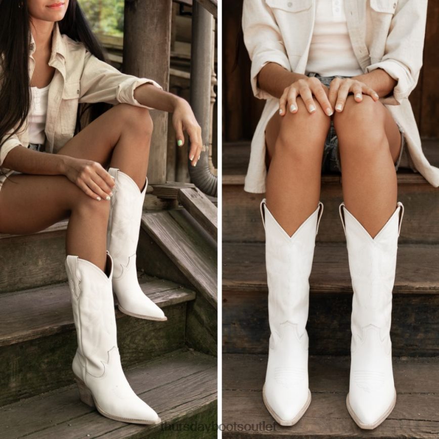pl Thursday Boots kobiety rodeo biały V64N62389 buty