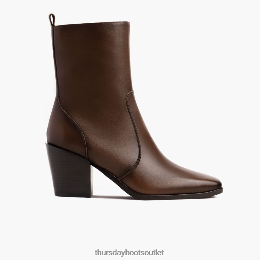 pl Thursday Boots kobiety soho zip czekolada V64N62430 buty