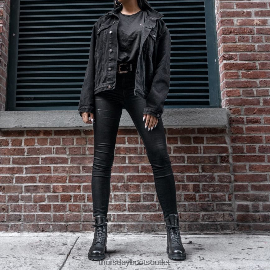 pl Thursday Boots kobiety walka czarny V64N62360 buty