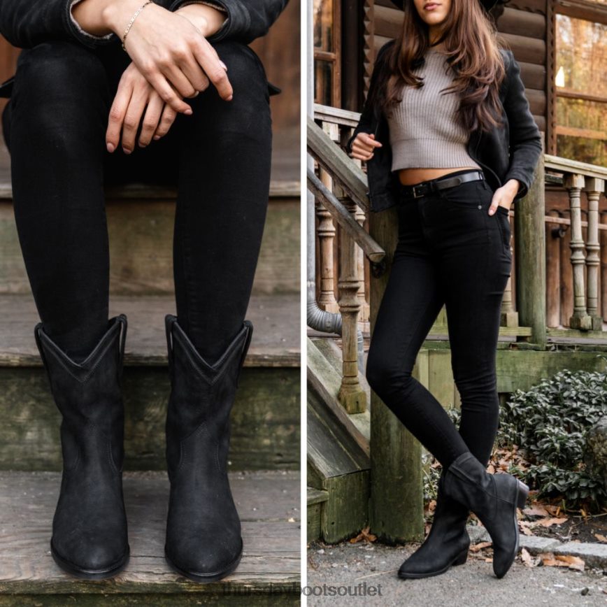 pl Thursday Boots kobiety wolność czarny mat V64N62397 buty