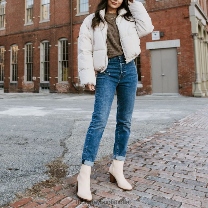 pl Thursday Boots kobiety wysoka linia beżowy V64N62423 buty
