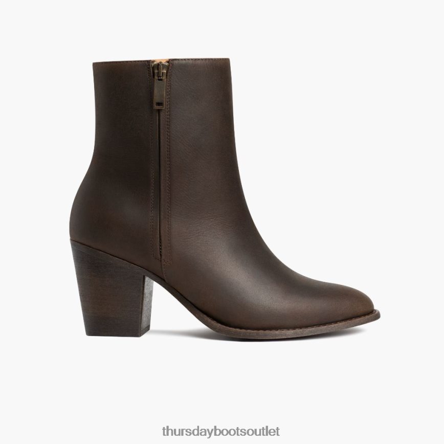 pl Thursday Boots kobiety wysoka linia tytoń V64N62421 buty
