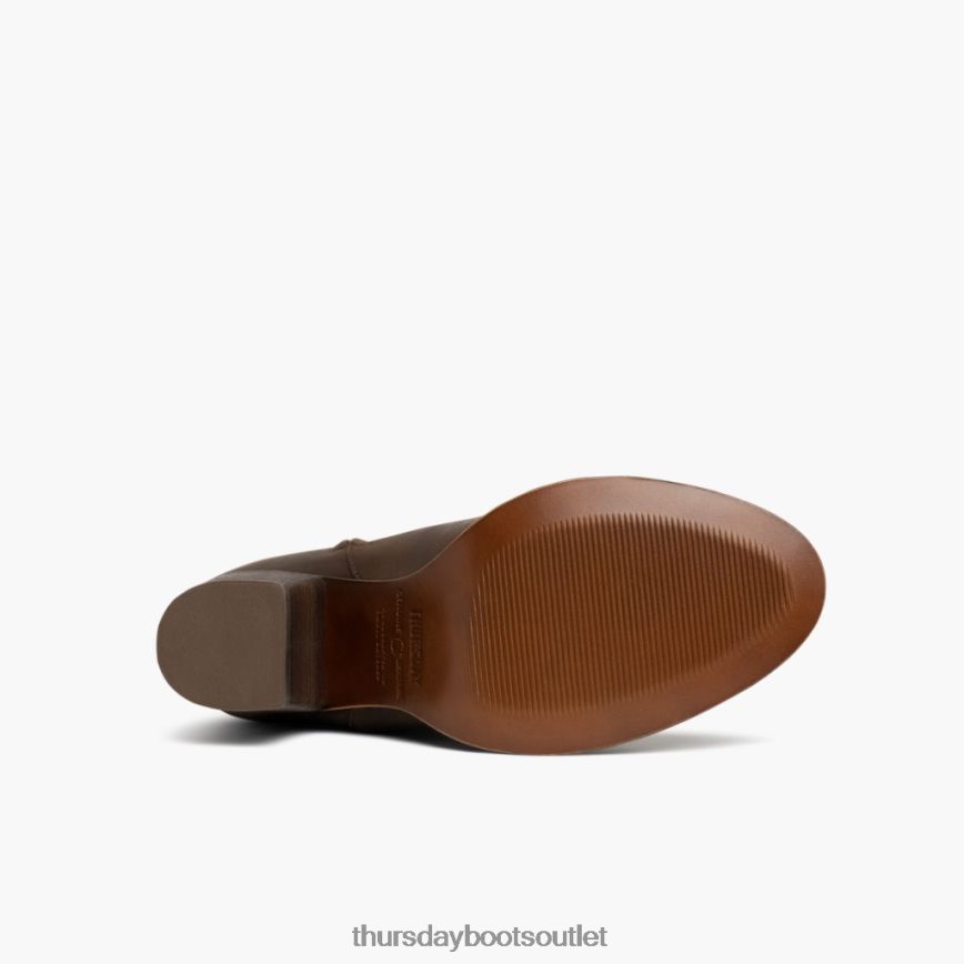 pl Thursday Boots kobiety wysoka linia tytoń V64N62421 buty